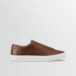Capri Leather Sneaker in Terra