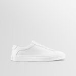 Capri Leather Sneaker in Triple White