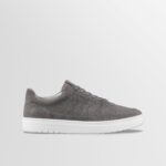 Carrara Suede Sneaker in Graphite