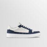 Carrara Leather & Suede Sneaker in Sail