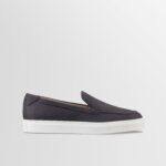 Lido Nubuck Loafer in Obsidian